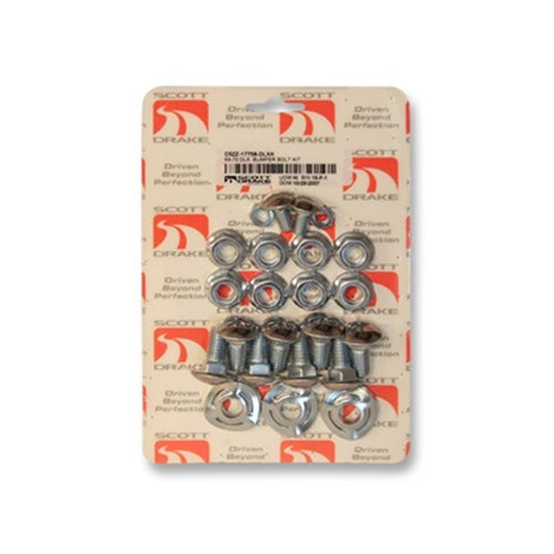 C4ZB-17758-DLXK Scott Drake 1965-1968 Bumper Bolt Kit Concours Deluxe 28 Piece