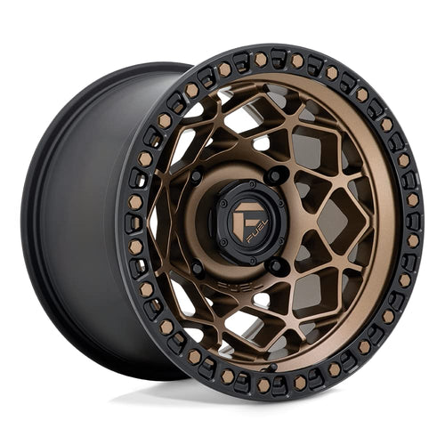 UTV Fuel D785 15X10 4X156 BRZ M-BLK-RING 00MM - D7851500A555