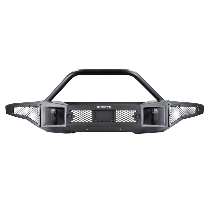 Full Width Rockline Bumper W/Overrider Bar