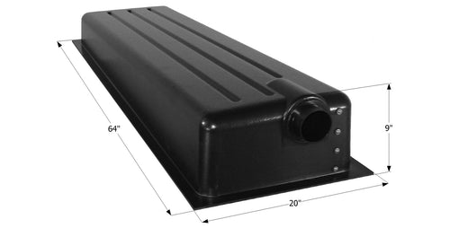 HT186ED ICON Center End Drain with 3" Spigot & 4 Level Sensors