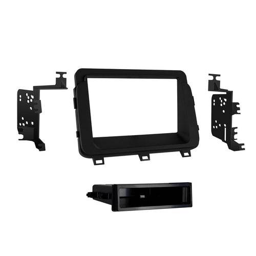Metra Single DIN Dash Kit 99-7359B for Select 2014 and Kia Optima Vehicles (Black)