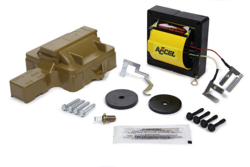 140013 ACCEL Ignition Coil - Brute Thunder - High RPM HEI in-Cap 1973-1991 Red/Yellow Primary Wire