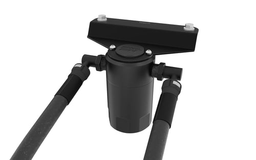 Air Oil Separator K&N compatible with 2014-2018 Silverado 1500, 2015-2020 Suburban, 2015-2020 Tahoe|2014-2018 GMC Sierra 1500, 2015-2019 Yukon|(See description for all applications) Catch Can, 81-0805