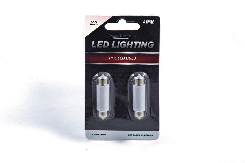Single 41mm HP6 LED Bulb Blue Diode Dynamics