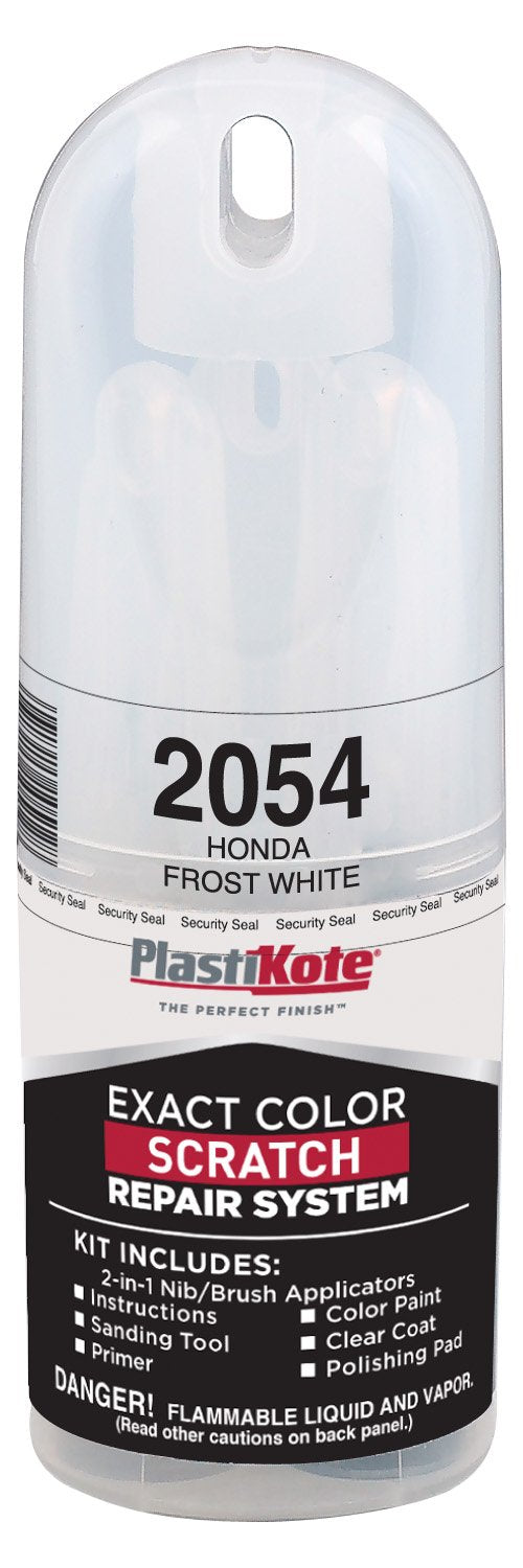 Honda PlastiKote 2054 Frost White Scratch Repair Kit