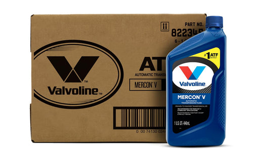 Mercon V Valvoline (ATF) Conventional Automatic Transmission Fluid 1 QT, Case of 6
