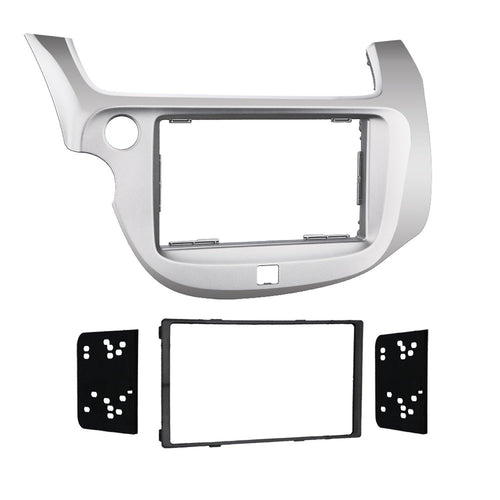 Metra Honda Fit 2009 - 2013 Dash Kit Double Din for Radio Install Silver
