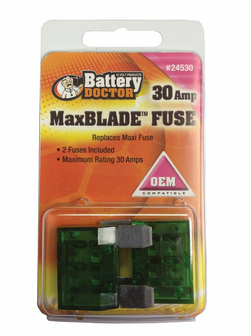 Battery Doctor WirthCo 24560 60 Amp MaxBlade Fuse, Blue, 2 Pack