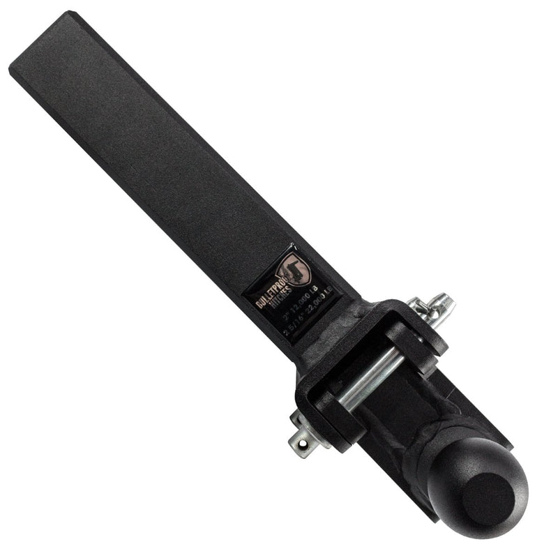 HD2512 Bulletproof Hitches Class 5 Drop Hitch Receiver: 2.5 Inches Adjustable