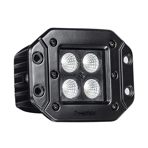 3 Inch Heise Flush Mount 4 LED Cube Flood Light (Blackout Series) (HE-BFMCL2)