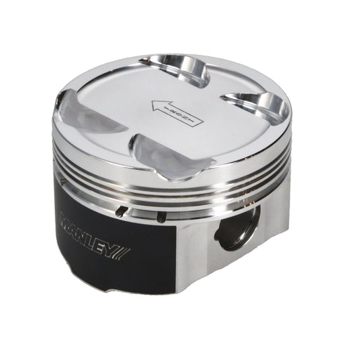 609015C-6 Manley Piston Kit Set (Toyota Supra Turbo (2JZGTE) 87mm +1.0mm Oversized Bore 9:1 Dish with Ring), 1 Pack