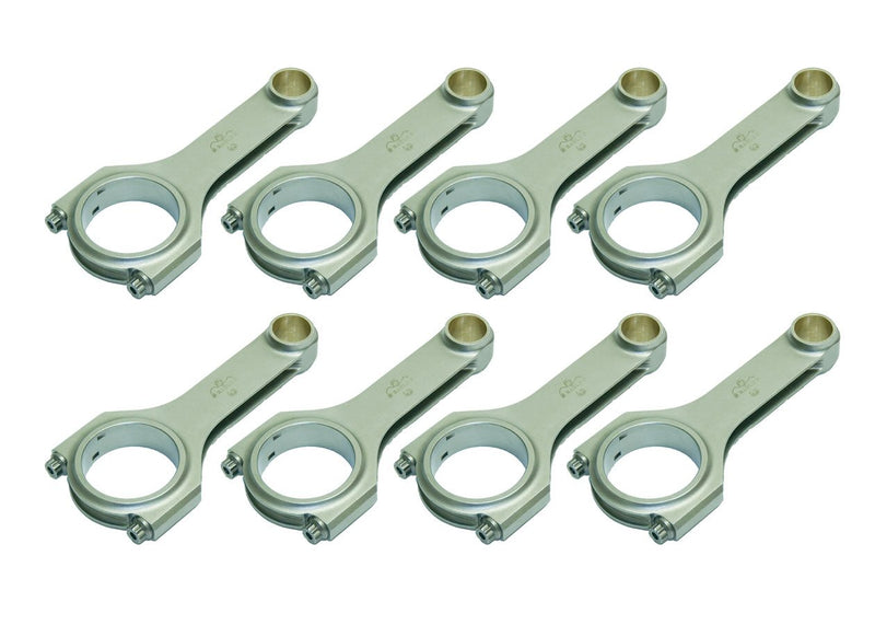 H-Beam Eagle 6358C3D Connecting Rods: Chrysler, 383/400 (set of 8)