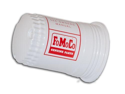 1965 Scott Drake C3AZ-9355-A Fuel Pump Filter Canister Fomoco Logo