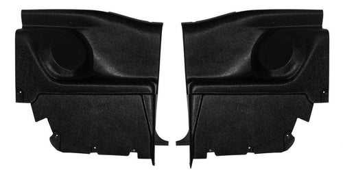 Fastback Interior Quarter Trim Panels Scott Drake C9ZZ-63314867SP With Speaker Pods