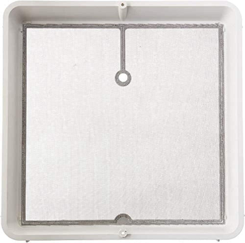 90106-C1 Heng's Roof Vent Screen Frame, 14" x 14" - White (6)