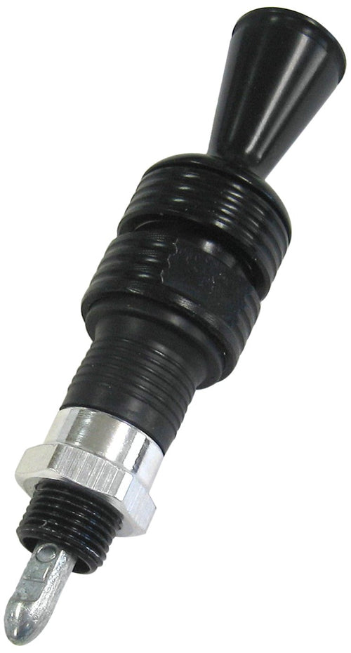 Black Lokar 3" Direct Fit Transmission Dipstick with Lock for GM TH-350/TH-400 Transmission