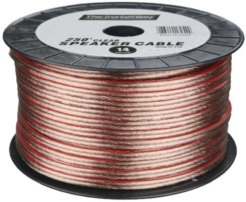 Install Bay IBSW16500 Speaker Wire Value Line 16Ga Clear - 500 Foot Coil