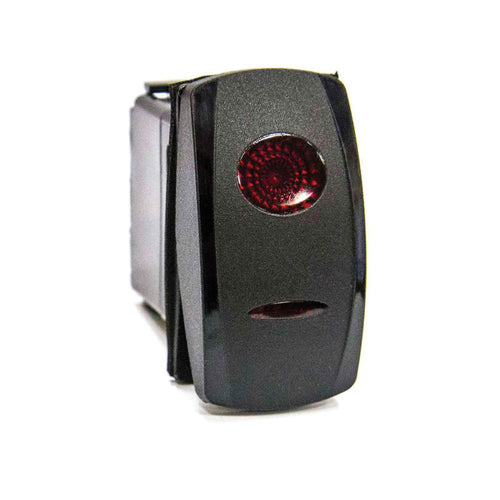 Sierra International RK19320 Contra V Illuminated Rocker Switch - ON-OFF-ON SPST