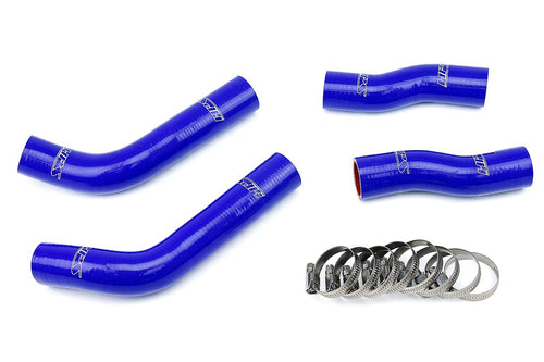 Blue HPS 57-1315-BLUE Silicone Front Radiator Coolant Hose Kit