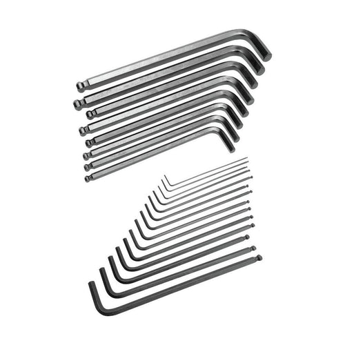 W80280 Performance Tool SAE/MET Ball End Hex, 22-Piece