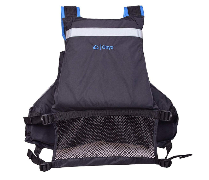 MoveVent ONYX Curve Paddle Sports Life Vest, Medium/Large, Blue