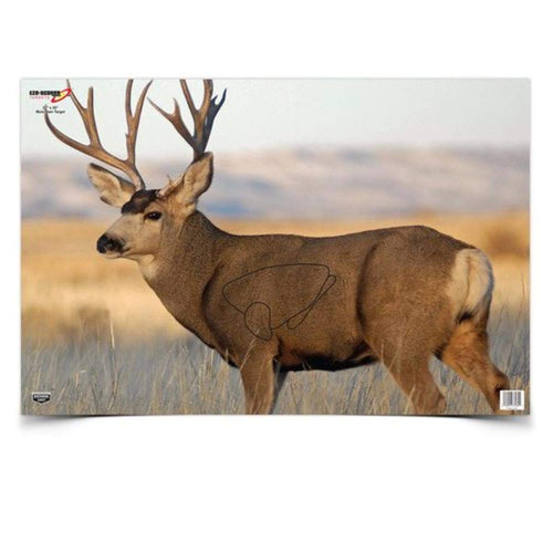 Eze-Scorer Birchwood Casey 37482 Mule Deer Paper Target (2 Count), 23 x 35-Inch