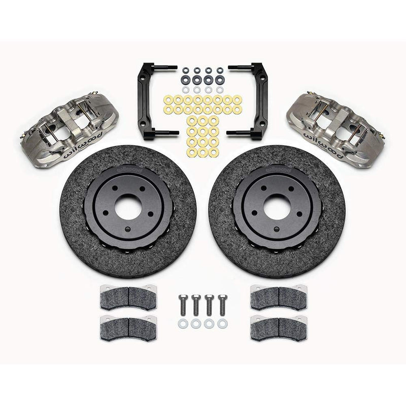 14.00" C/SiC Rotor,AERO6 Dynamic Front Kit,Nickel