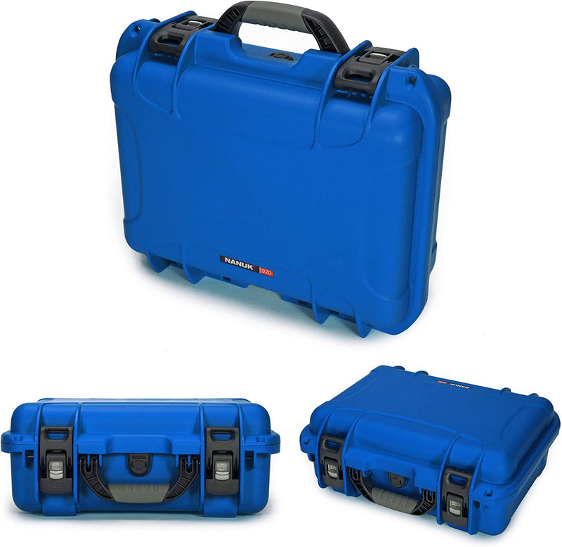 Nanuk Waterproof 920 Hard Case with Custom Foam Insert for DJI Ronin-S 3 Mini - Blue