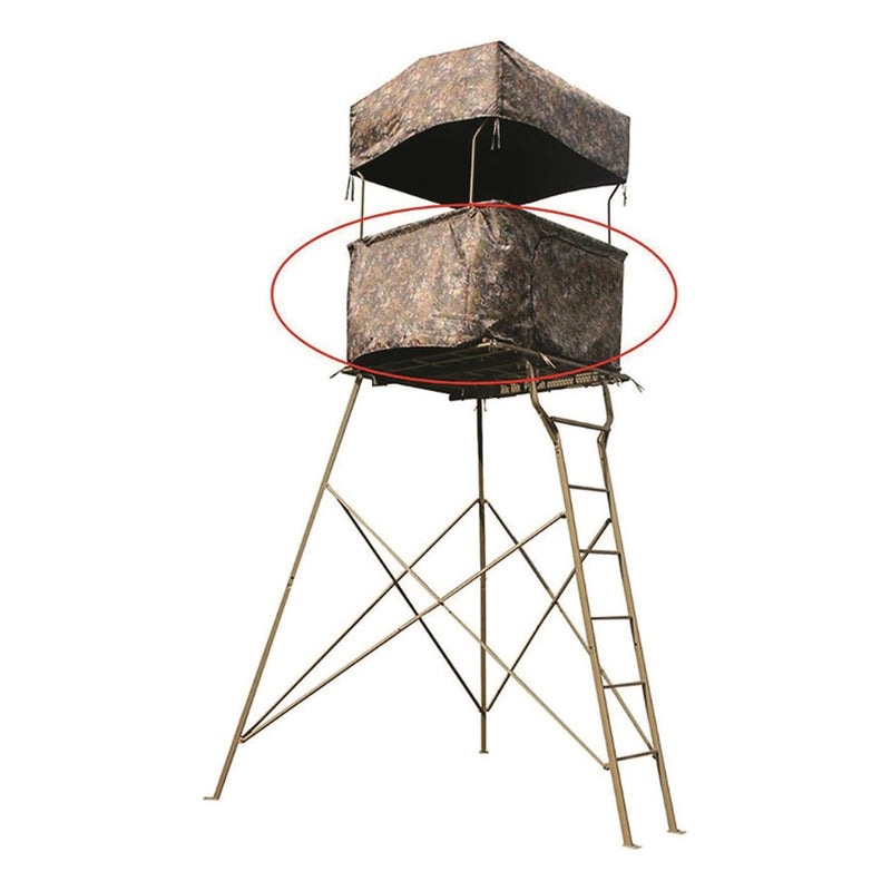 Skyfort Trophy Treestands Blind Kit, Dead Leaf Camo, TT803-B