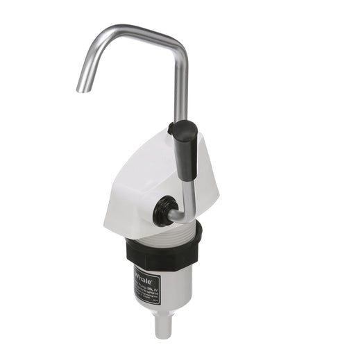 Whale Flipper Pump Mk 4 Hand-Operated Galley Water Pump, 1/2-Inch Flexible Hose Connection, Max Flow Rate 1.85 GPM, Suitable for Fresh or Saltwater
