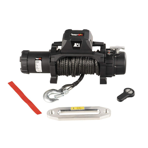 Trekker Winch, Rugged Ridge, 10,000 LBS, Synthetic Rope, IP68 Waterproof, Wireless | 15100.08