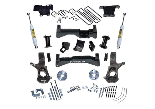 SUPERLIFT SUSPENSION RealTruck 8" Lift Kit for Silverado/Sierra | Complete Lift Kit with Front Strut Spacers & Rear Shadow Series Shocks | K898 | Fits 2007-2016 Chevrolet Silverado/GMC Sierra 1500