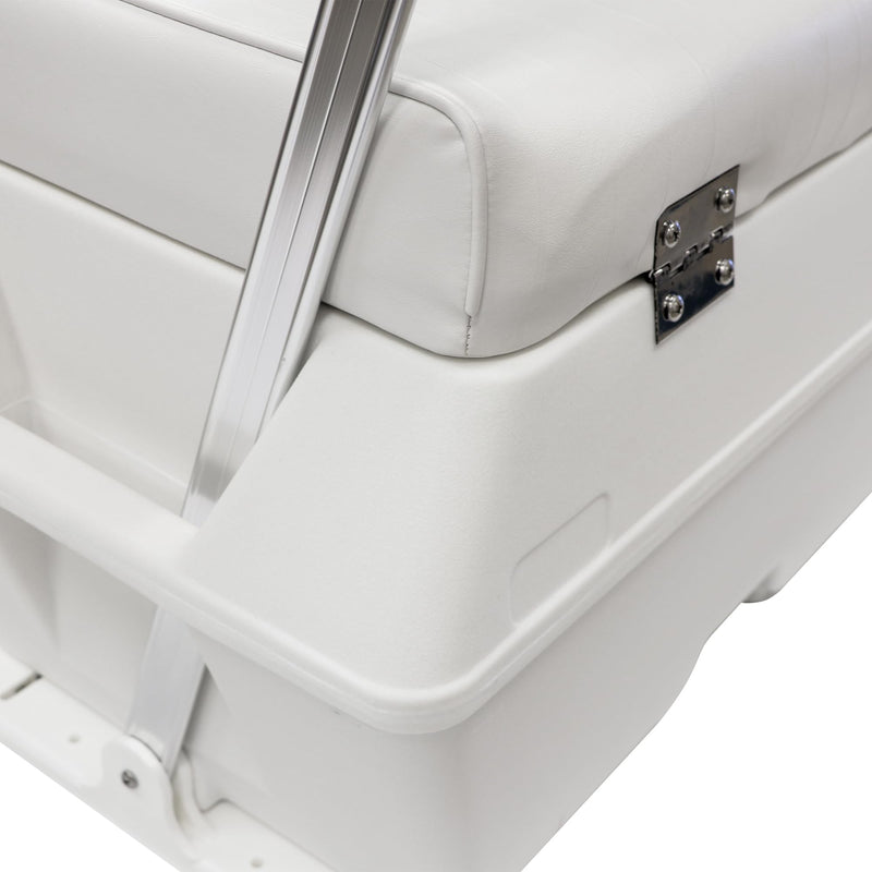 8WD159-784 Wise Swingback Cooler Seat, 50-Quart, Cuddy Brite White