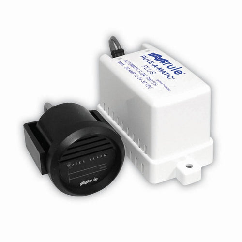 Rule Marine 33ALA High Water Bilge Alarm (Mercury Free, 12-Volt),White