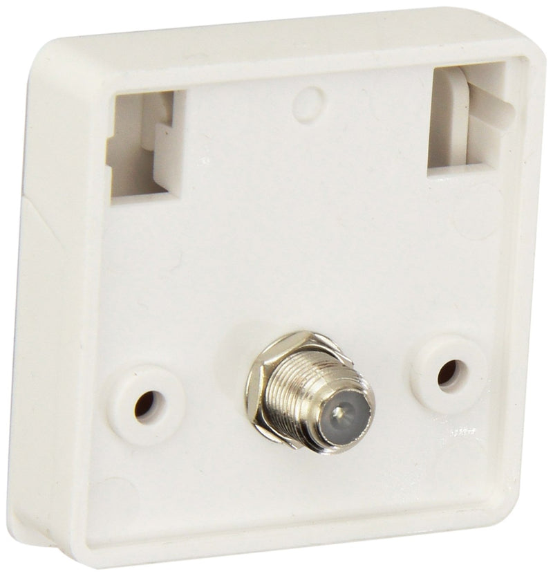 Weatherproof TV Jack, RV Designer T111, White