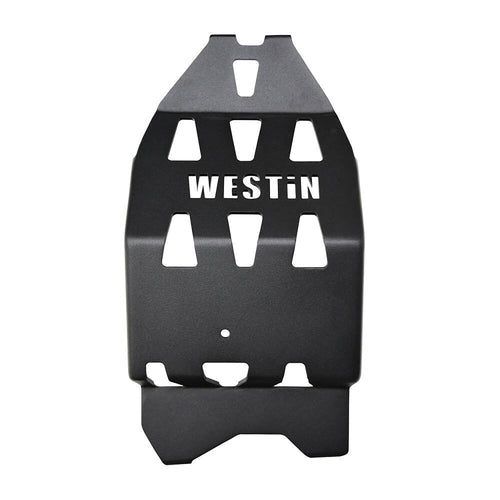 42-21095 Westin Textured Black Oil Pan Skid Plate Wrangler JL 2dr/Wrangler JL Unlimited 4dr 2018-2019