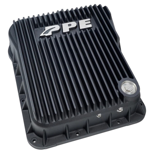 PPE Heavy Duty Cast Aluminum Transmission Pan (BLACK) Compatible for 2001-20019 GM/Chevy with Allison Transmission 128052020
