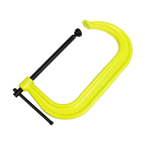 Hi-Vis Wilton C-Clamp, 10-1/8" Opening, 6" Throat, 8000 Lbs. Clamping Force (Model 410-SF)