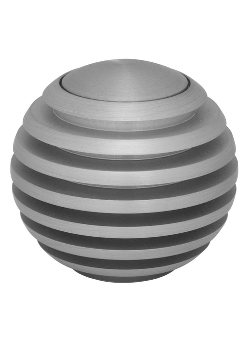 2" Auto Transmission Shifter Knob Lokar SK-6923 with Plain Push Button (Satin Finish)