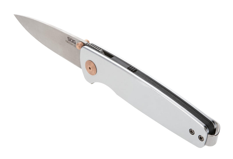 SOG III Twitch/Satin + Rose Gold + Polished/Blister Pack