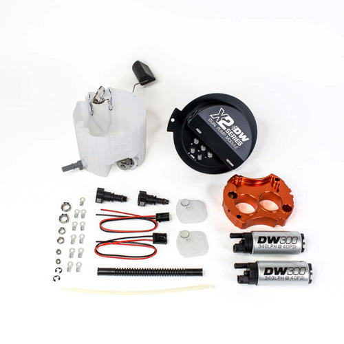 Deatschwerks Automotive X2 Series Fuel Pump Module with 2 DW300s for 2010-15 Camaro LS 3.7 V6/S