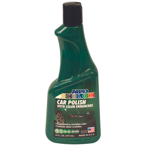 Car Polish ABRO Green: Scratch Remover for Vehicles and Paint Scratch Repair Restorer Wax, Polishing Compound for Car Detailing, Paint Scratch Repair for Vehicles, Scratch Remover 16oz.