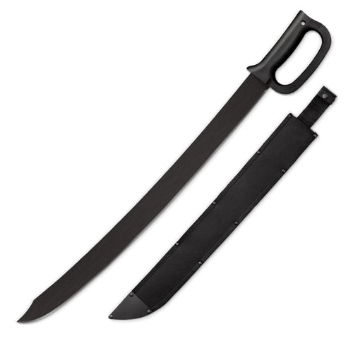 Cold Steel Tactical All Purpose Machete with Sheath, Great for Clearing Brush, Survival, Camping and Outdoor Activities, Cutlass Machete