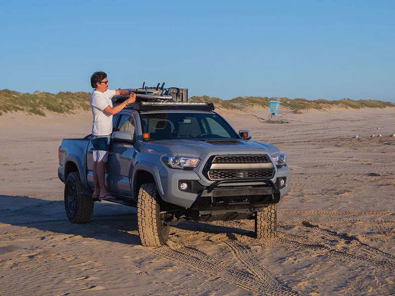 Slimsport Front Runner Roof Rack Kit/Lightbar Ready Compatible with Toyota Tacoma (2005-Current)
