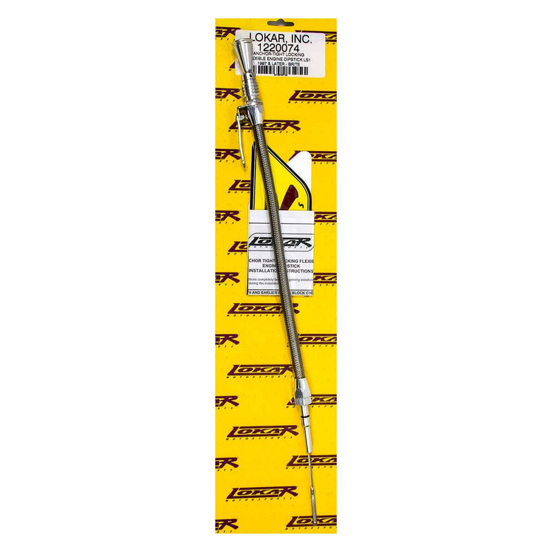 Brite Lokar 1220074 Flexible Engine Dipstick with Lock for GM LS1 Anchor-Tight