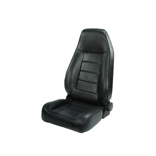 Rugged Ridge | High-Back Seat, Front, Reclinable, Black | 13402.01 | Fits 1976-2002 Jeep CJ & Wrangler YJ/TJ