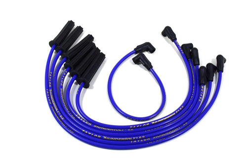 Thundervolt 8.2 Taylor Cable custom 6 cyl blue