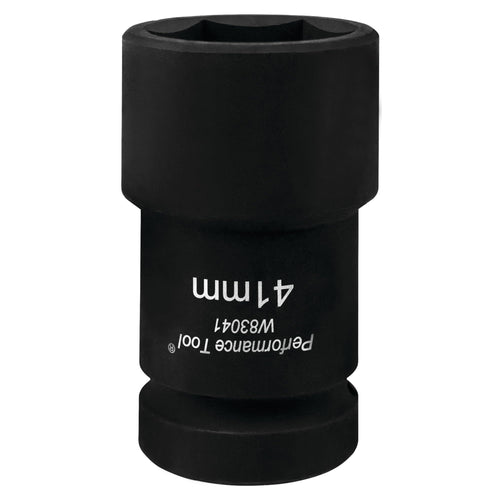 1-Inch Drive Performance Tool W83041 41MM Metric Budd Wheel Socket Use on Isuzu, Hino, Mitsubishi Fuso & Import Trucks