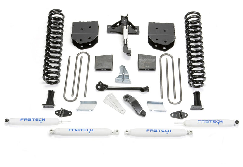 Fabtech K2130 Lift Basic System w/Shocks w/Performance Shocks 6 in. Lift System w/Shocks