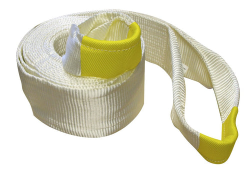 6" x 30' Erickson Recovery Strap, 55,000 lbs Breaking Strength, 27,500 lbs Maximum Vehicle Weight Capacity